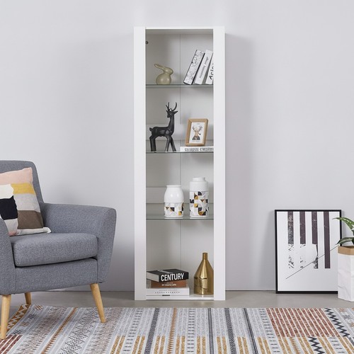 Credenza vetrina alta moderna
