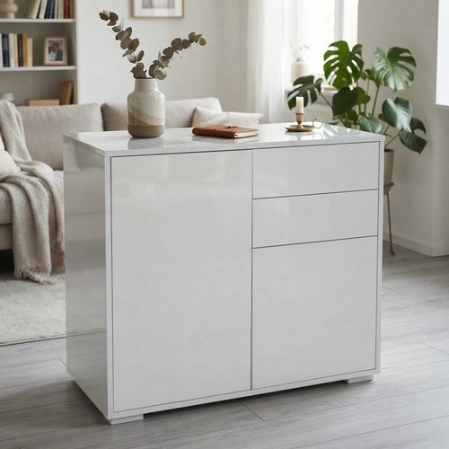 Credenza con struttura lucida