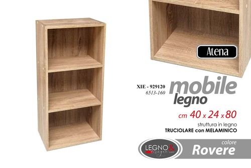 Mobile libreria scaffale basso - mobile,