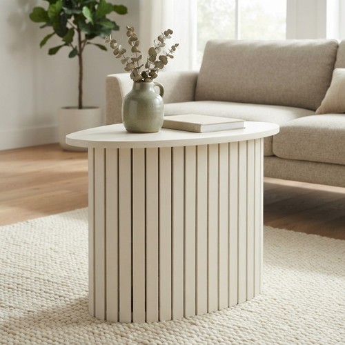 Comodino moderno crema - comodino,
