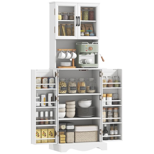 Homcom mobile cucina - mobile, con