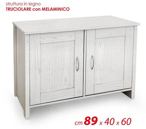 Armadio basso ante ripiani - armadio,