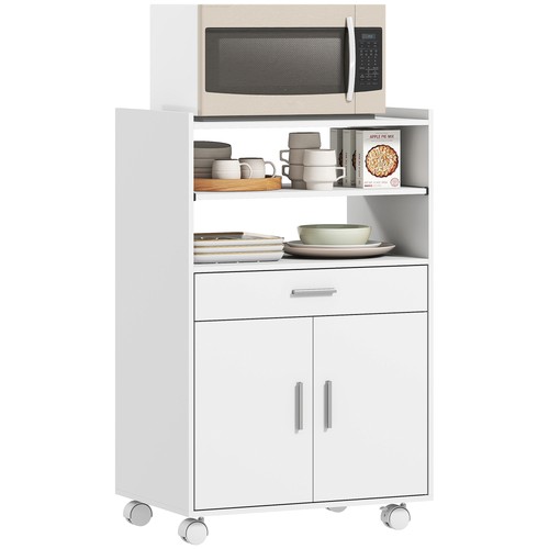 Homcom mobile microonde con - homcom,
