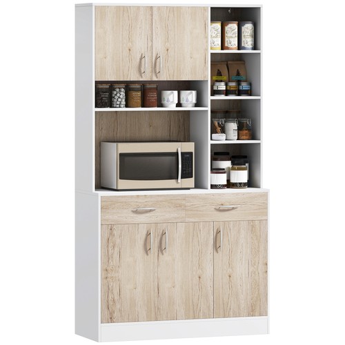 Homcom mobile buffet - mobile, dispensa