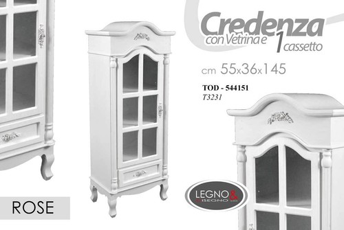 Mobile vetrina legno anta - mobile,